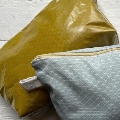 Coton enduit étoiles