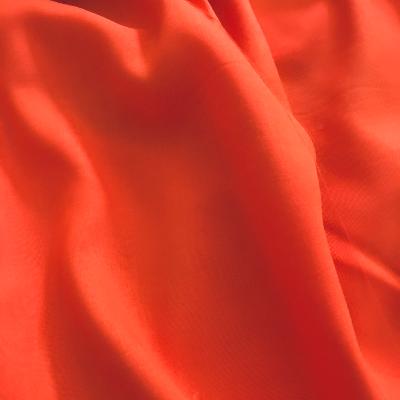 Bright orange viscose