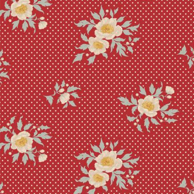 Tissu Joy red - Coll Merry Little Christmas