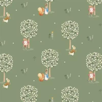 Tissu Peter rabbit, meadow tails