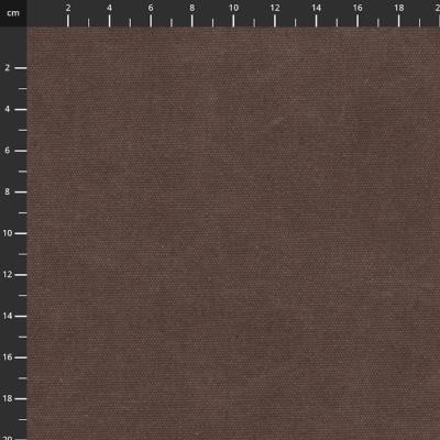 Toile épaisse marron