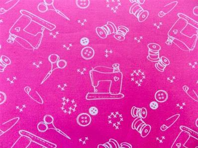 I love couture fuschia fabric