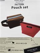 Patrons trousses de toilette