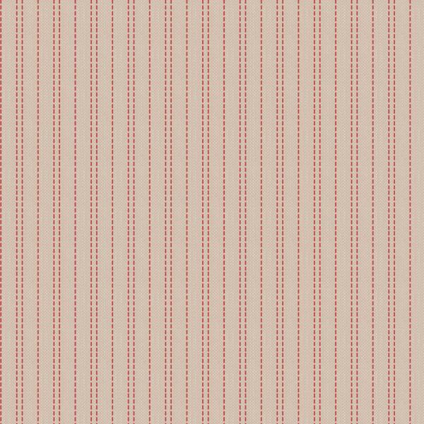 Tissu Tilda Creating Memories Winter Stripe red