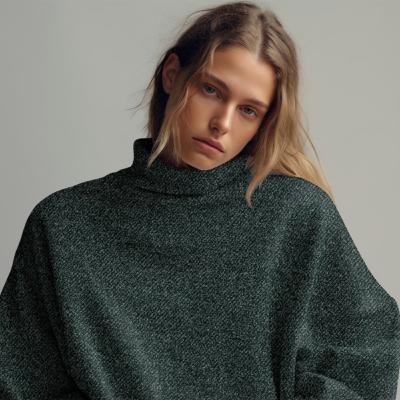 Melange knit