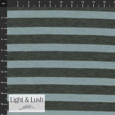 Jersey viscose rayé bleu