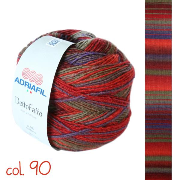 Laine Dettofatto rouge violet mousse -90