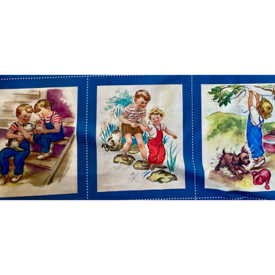 Panneau Jouets Coll. Simple Pleasures Bande 1 de 3 images