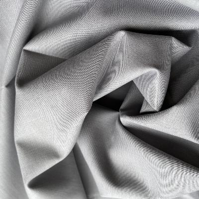 Coton uni grande largeur gris