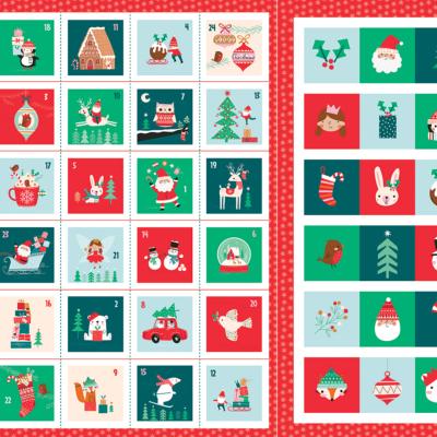 Panneau Calendrier de l'Avent