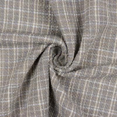 Tweed gris clair  carreaux