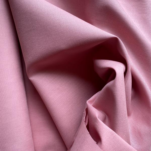 Coton uni grande largeur rose