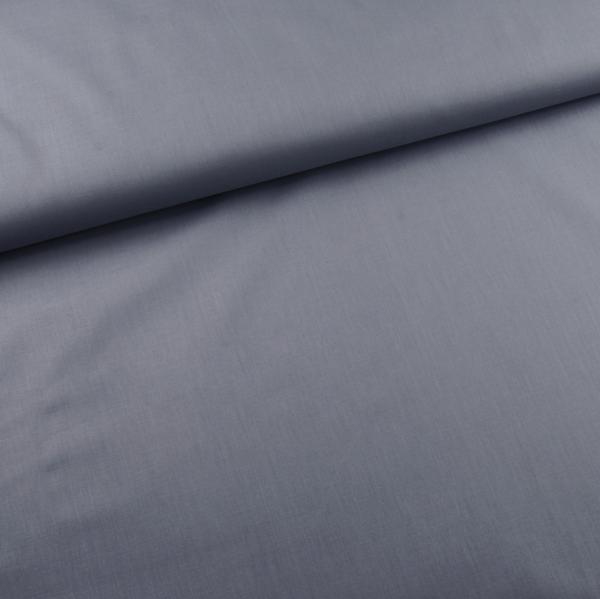 Coton uni grande largeur gris