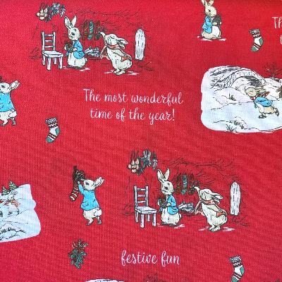 Tissu Peter Rabbit Winter