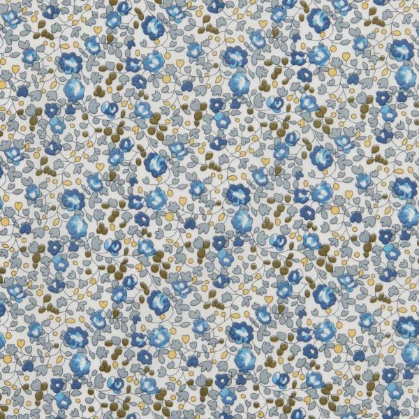 Tissu Liberty Tana Lawn® Eloise bleu