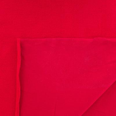 Tissu sweat-shirt rouge