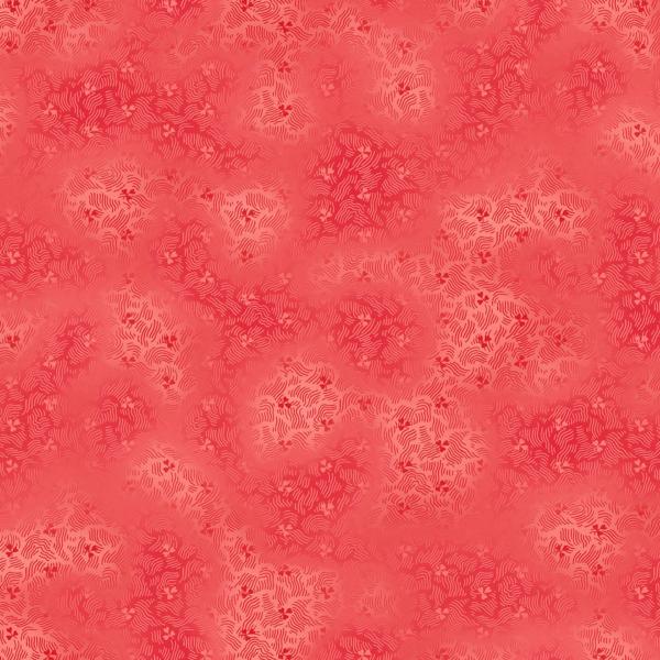 Tissu faux uni corail