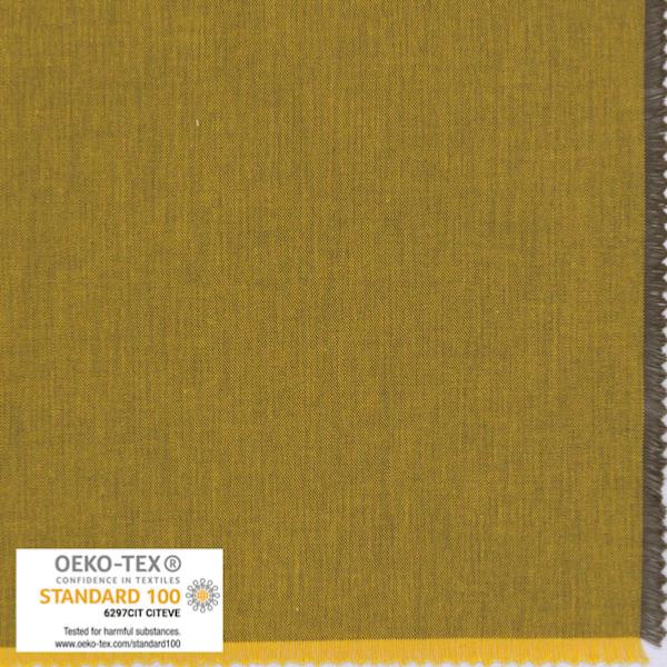 Tissu Chambray Warm Yellox