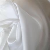 Tissu polyester blanc