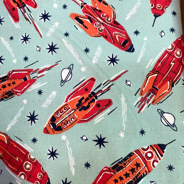 Tissu coll. Blast off Nebula