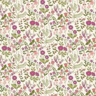 Tissu Liberty Lasenby Lola scatter mauve