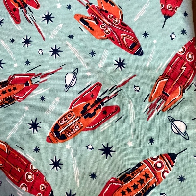 Tissu coll. Blast off Nebula