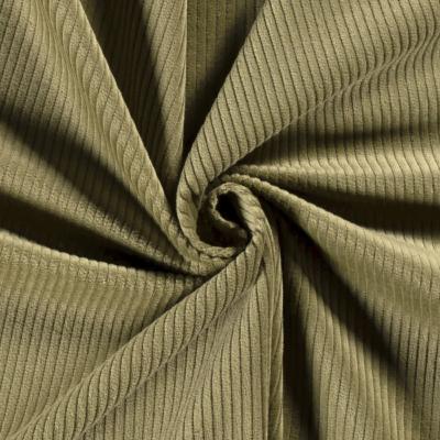 Velours ctel vert olive