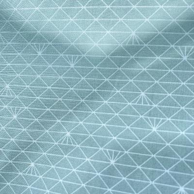 Coton enduit origami cladon, Chrystel G.