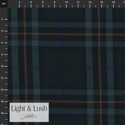 Tissu écossais Preston Brown