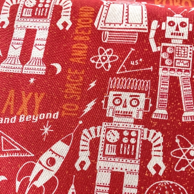 Tissu coll. Blast off Space robot