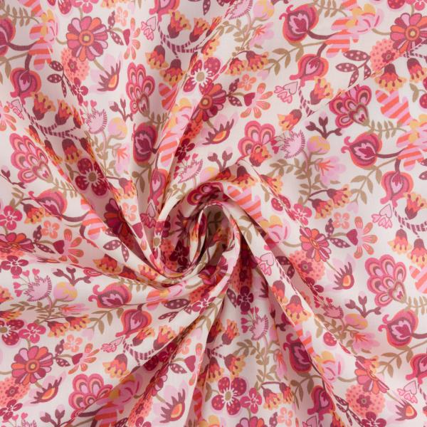 Tissu Liberty Tana Lawn Phoebe pink