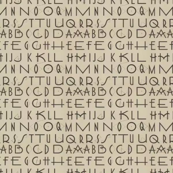 Collection Palette de Tim Holtz - typographie