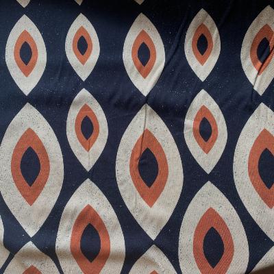 Twill de Viscose Fall 25 géométrie