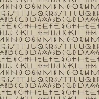 Collection Palette de Tim Holtz - typographie