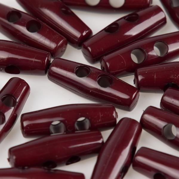 Buchette 25 mm marron