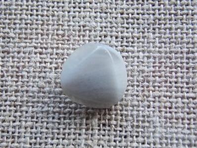 Small grey triangle button