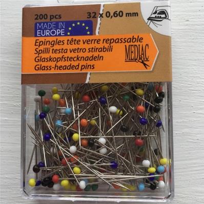 Large box of pins