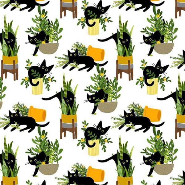 Tissu Feline fancy