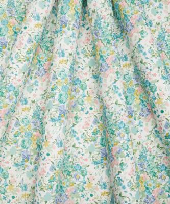 Tissu Liberty  Bridgerton Tana Lawn® Bouquet parade green