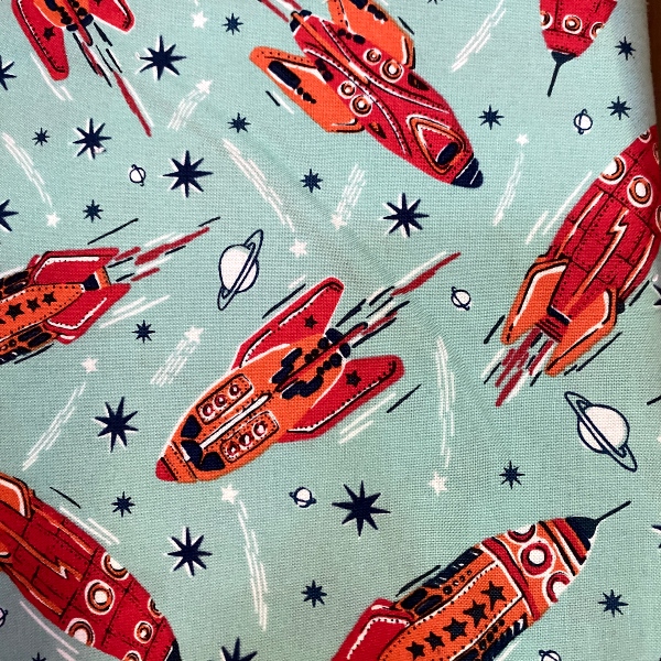 Tissu coll. Blast off Nebula