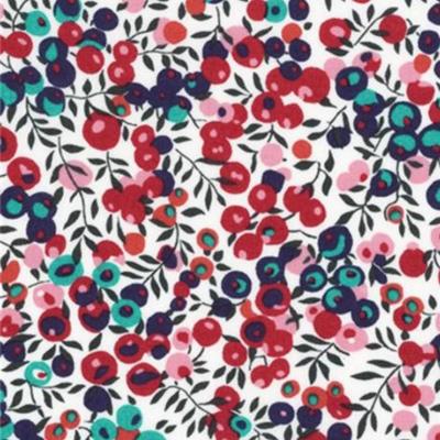Tissu Liberty  Tana Lawn Wiltshire Red