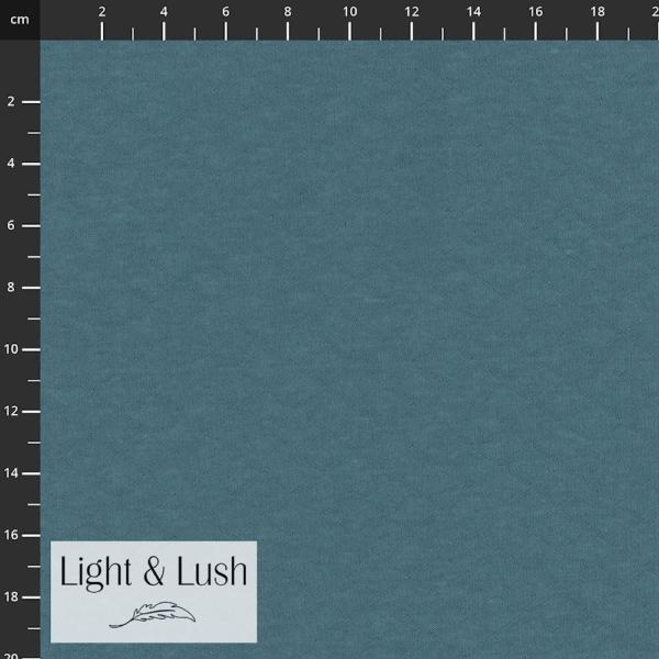 Matelassé bleu moyen Light & Lush