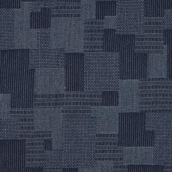 Denim jacquard géométrie