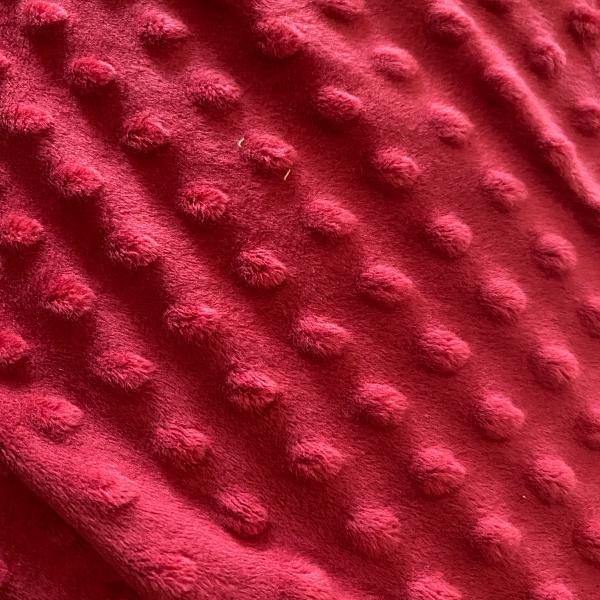 Tissu Minky framboise